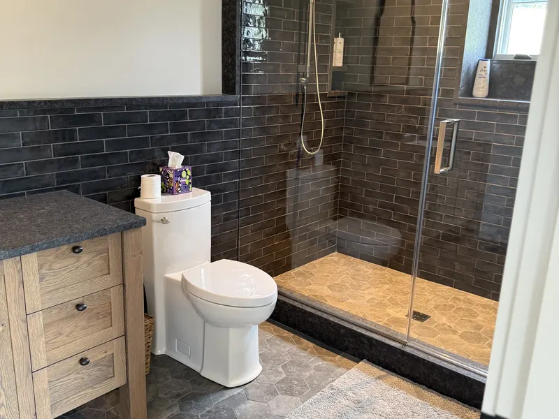 Bathroom tile installation — Milford Mills Tile