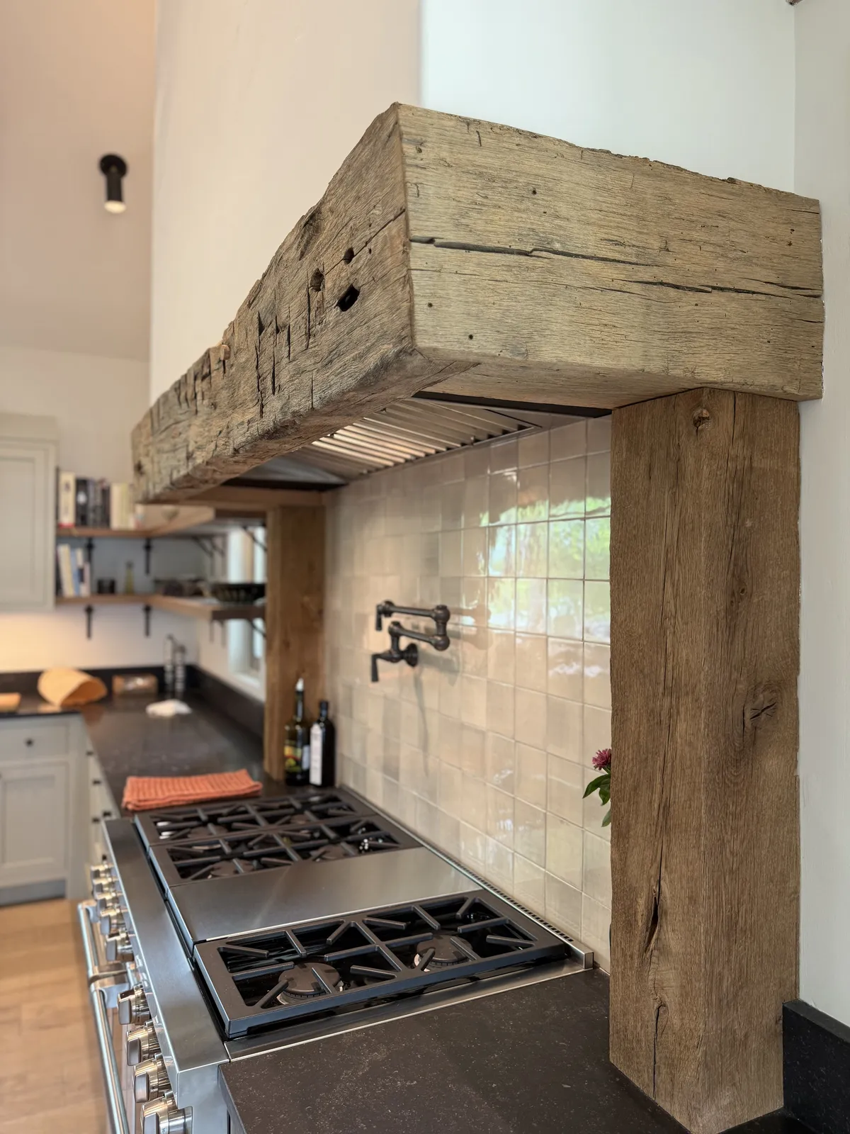 Kitchen backsplash tile detail — Milford Mills Tile
