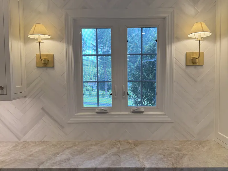 Kitchen tile and backsplash installation — Milford Mills Tile