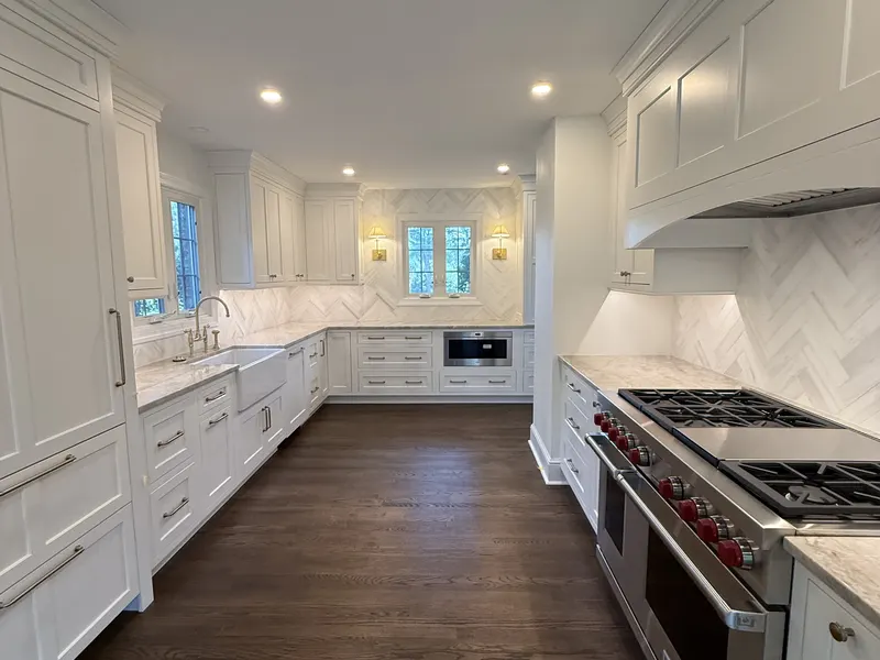 Kitchen tile and backsplash installation — Milford Mills Tile