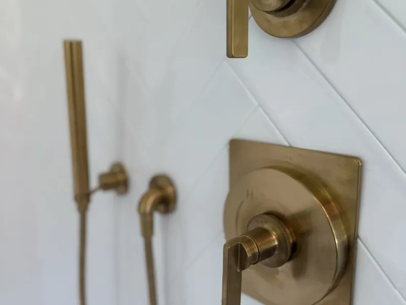 Shower tile installation — Milford Mills Tile