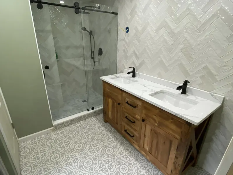 Floor tile repair and replacement — Milford Mills Tile